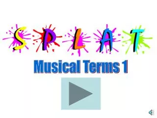 Musical Terms 1