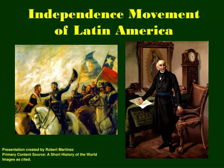 independence movement of latin america