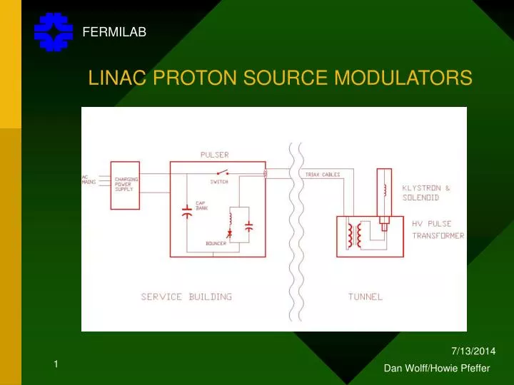 linac proton source modulators