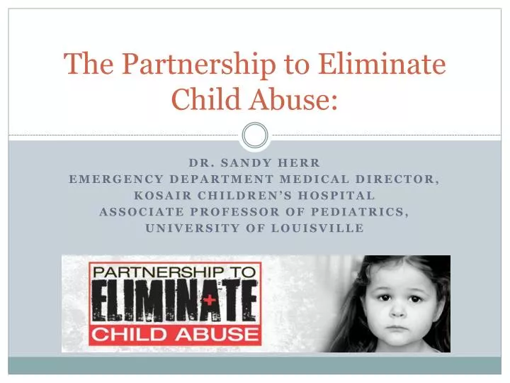 the partnership to eliminate child abuse