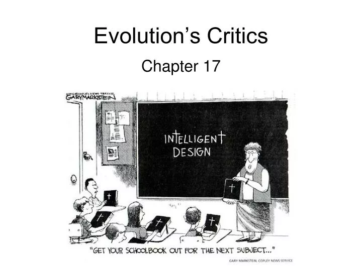 evolution s critics