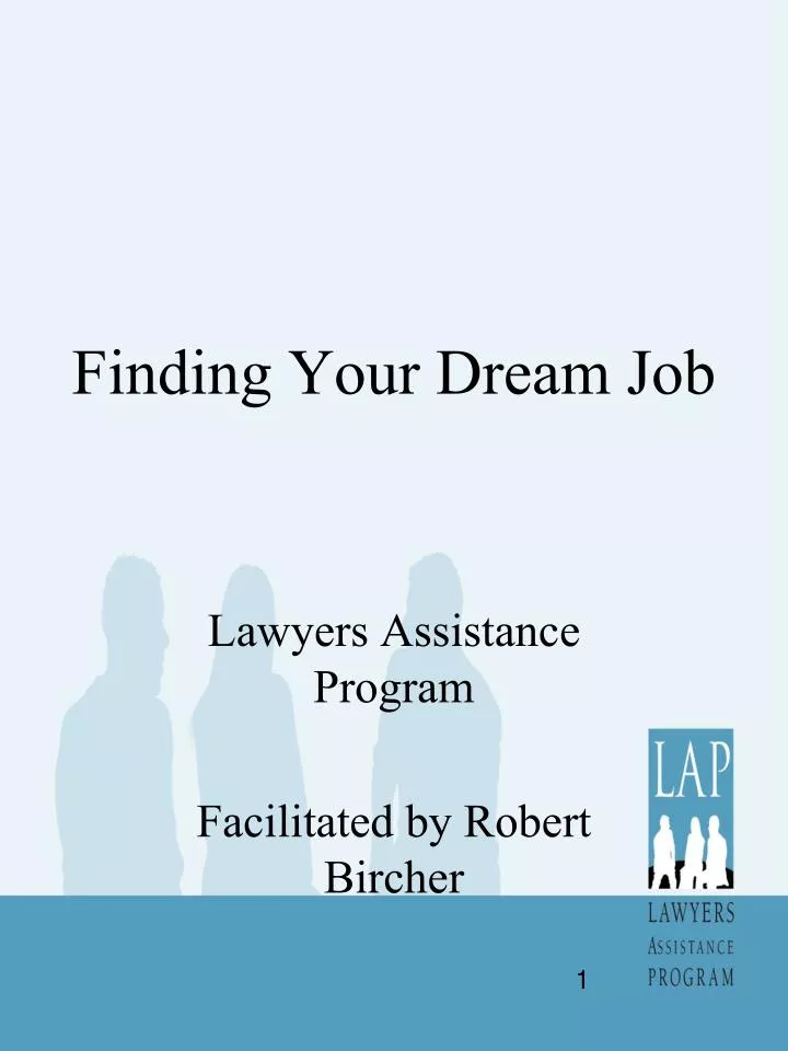 finding your dream job