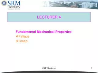 LECTURER 4