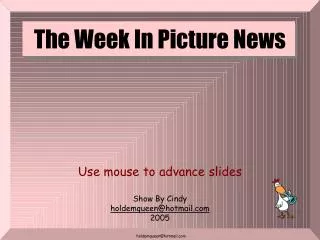 The Week In Picture News