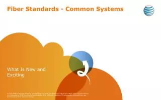 Fiber Standards - Common Systems