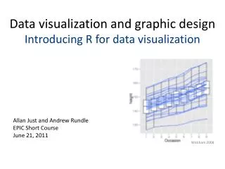 Data visualization and graphic design Introducing R for data visualization