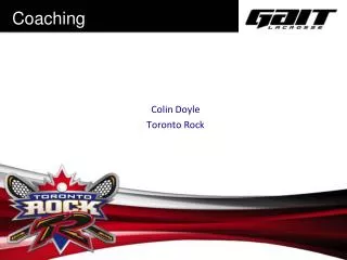 Colin Doyle Toronto Rock
