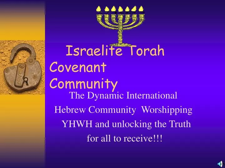 israelite torah covenant community