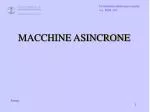 MACCHINE ASINCRONE - slide 1