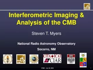 Interferometric Imaging &amp; Analysis of the CMB