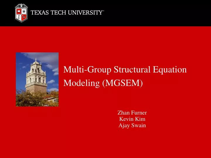 multi group structural equation modeling mgsem
