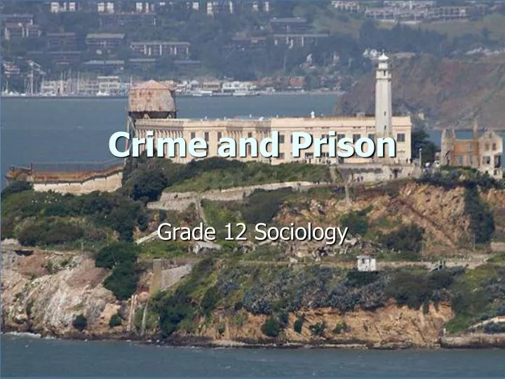 crime and prison