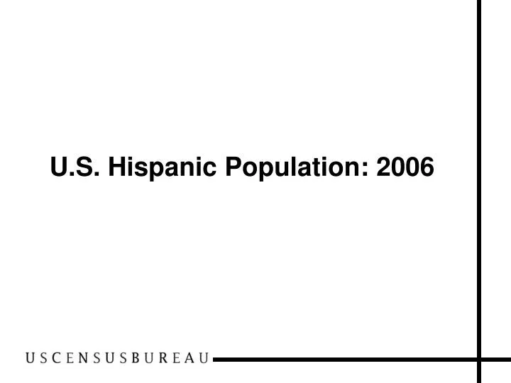 u s hispanic population 2006