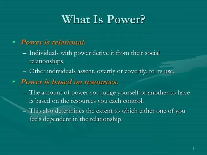 what is power