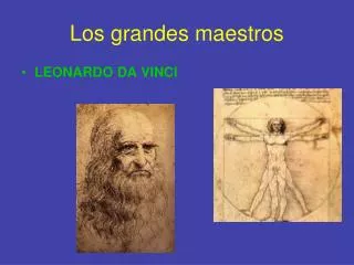 los grandes maestros