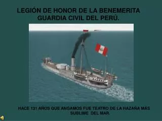 legi n de honor de la benemerita guardia civil del per