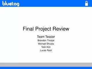 Final Project Review