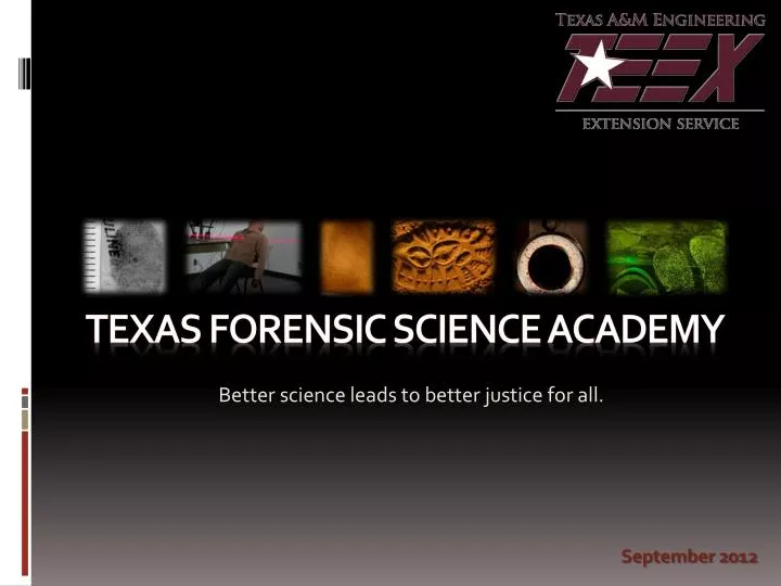 texas forensic science academy