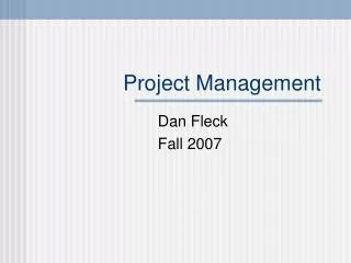 Project Management