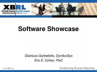 Software Showcase