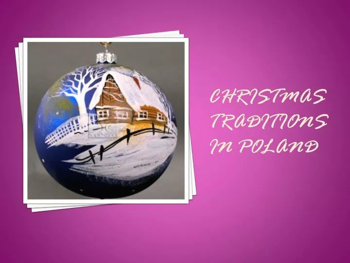 christmas traditions in poland