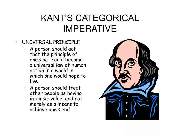 kant s categorical imperative