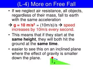 l 4 more on free fall