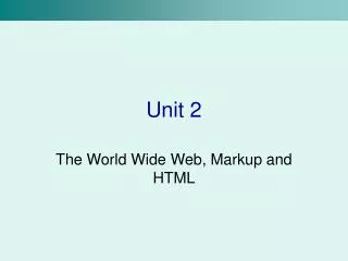 unit 2