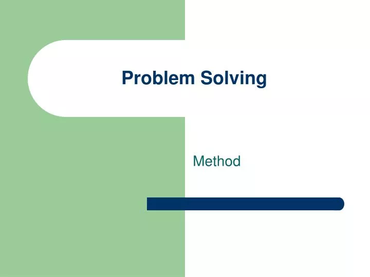 problem solving