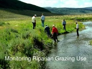 Monitoring Riparian Grazing Use