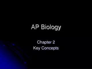 ap biology