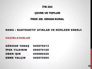 tb 224 evre ve toplum prof dr orhan kural