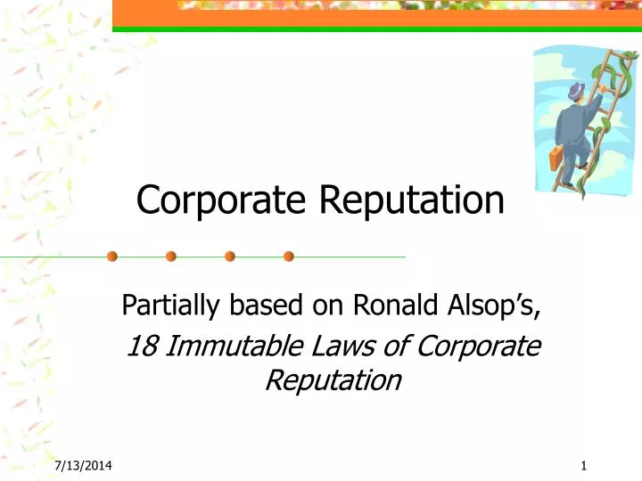 corporate reputation
