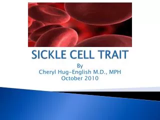 SICKLE CELL TRAIT