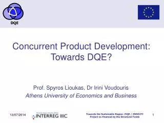 Concurrent Product Development: Towards DQE?