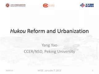 Hukou Reform and Urbanization