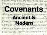 Covenants - slide 1