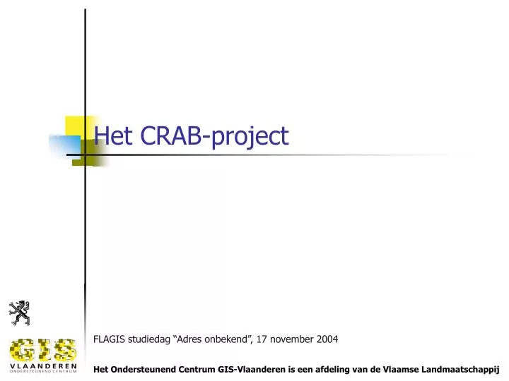 het crab project