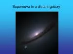 Decay Rates of Isotopes in Supernova: A Stellar Exploration - slide 1