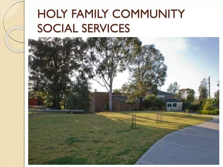 holy family community social services