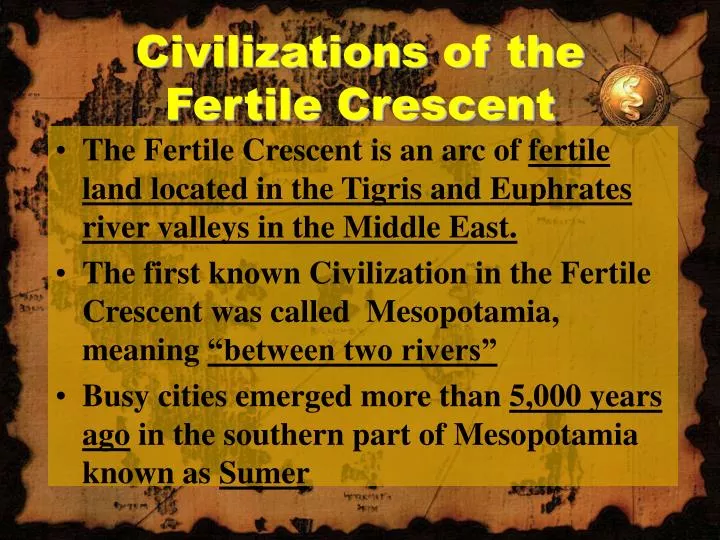 civilizations of the fertile crescent