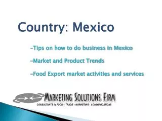 Country: Mexico