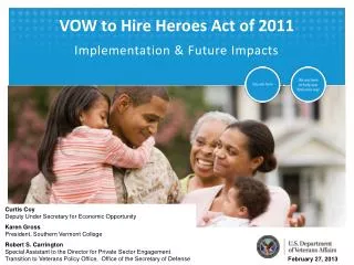 VOW to Hire Heroes Act of 2011