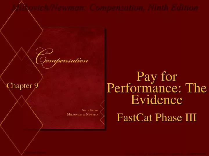 pay for performance the evidence fastcat phase iii