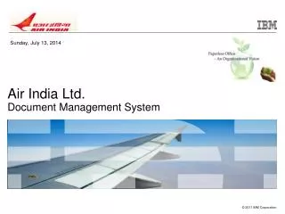 Air India Ltd. Document Management System