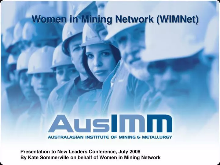 women in mining network wimnet