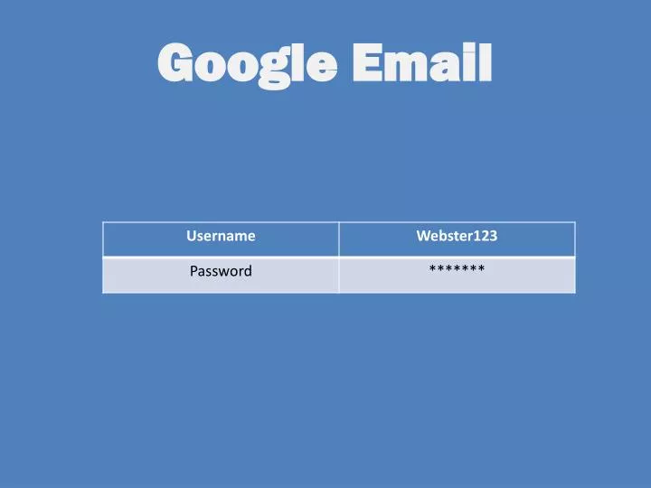 google email