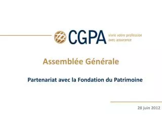 assembl e g n rale