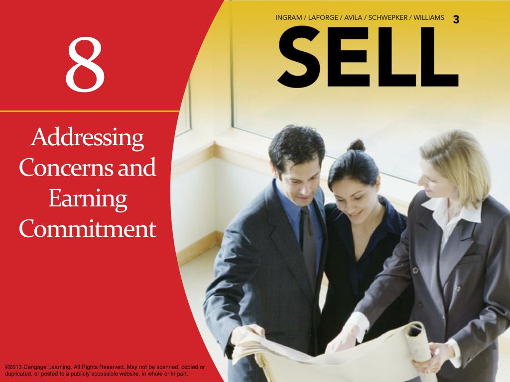 PPT - Addressing Concerns and Earning Commitment PowerPoint ...