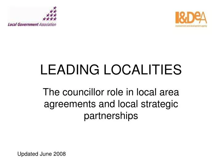 leading localities